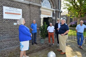 Burgemeester Schuurmans op werkbezoek