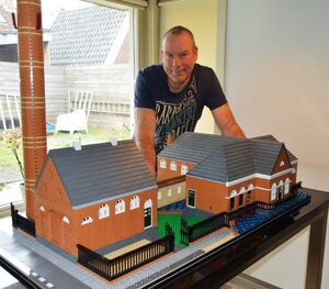 Legomodel Stoomgemaal opnieuw te zien op zaterdag 2 en zondag 3 augustus