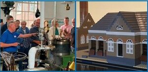 11/12 mei Stoomgemaal in Lego en op 11 mei ook technische rondleiding