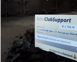 Stoomgemaal ontvangt bedrag van Rabo ClubSupport
